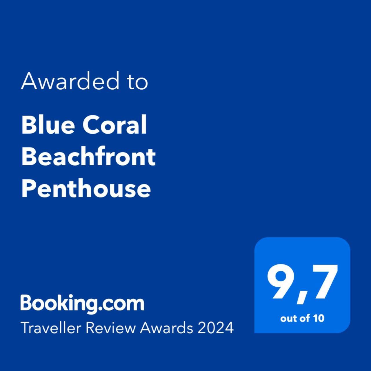 Blue Coral Beachfront Penthouse Flic en Flac Exterior photo